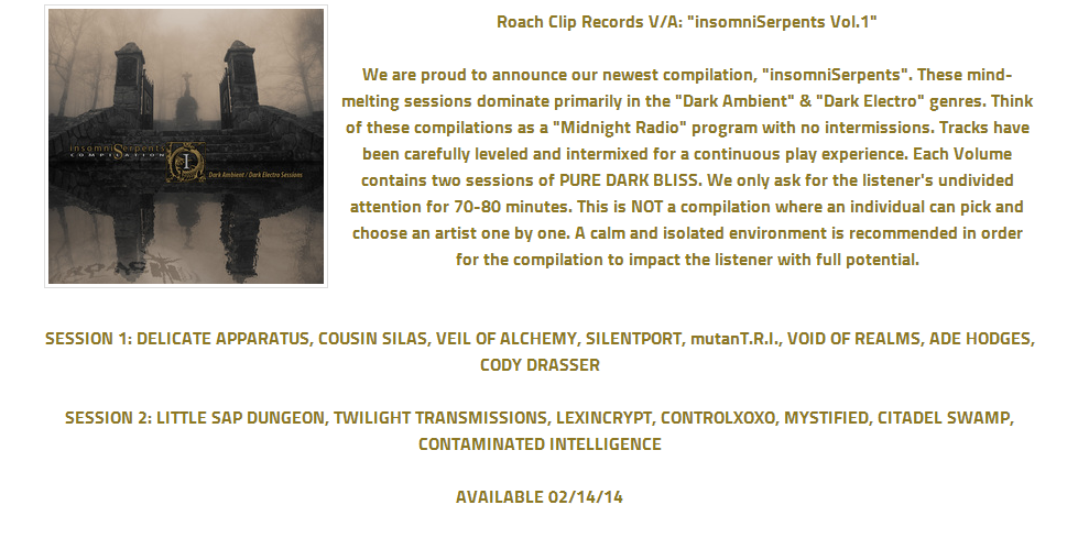 First announcement of the compilation
