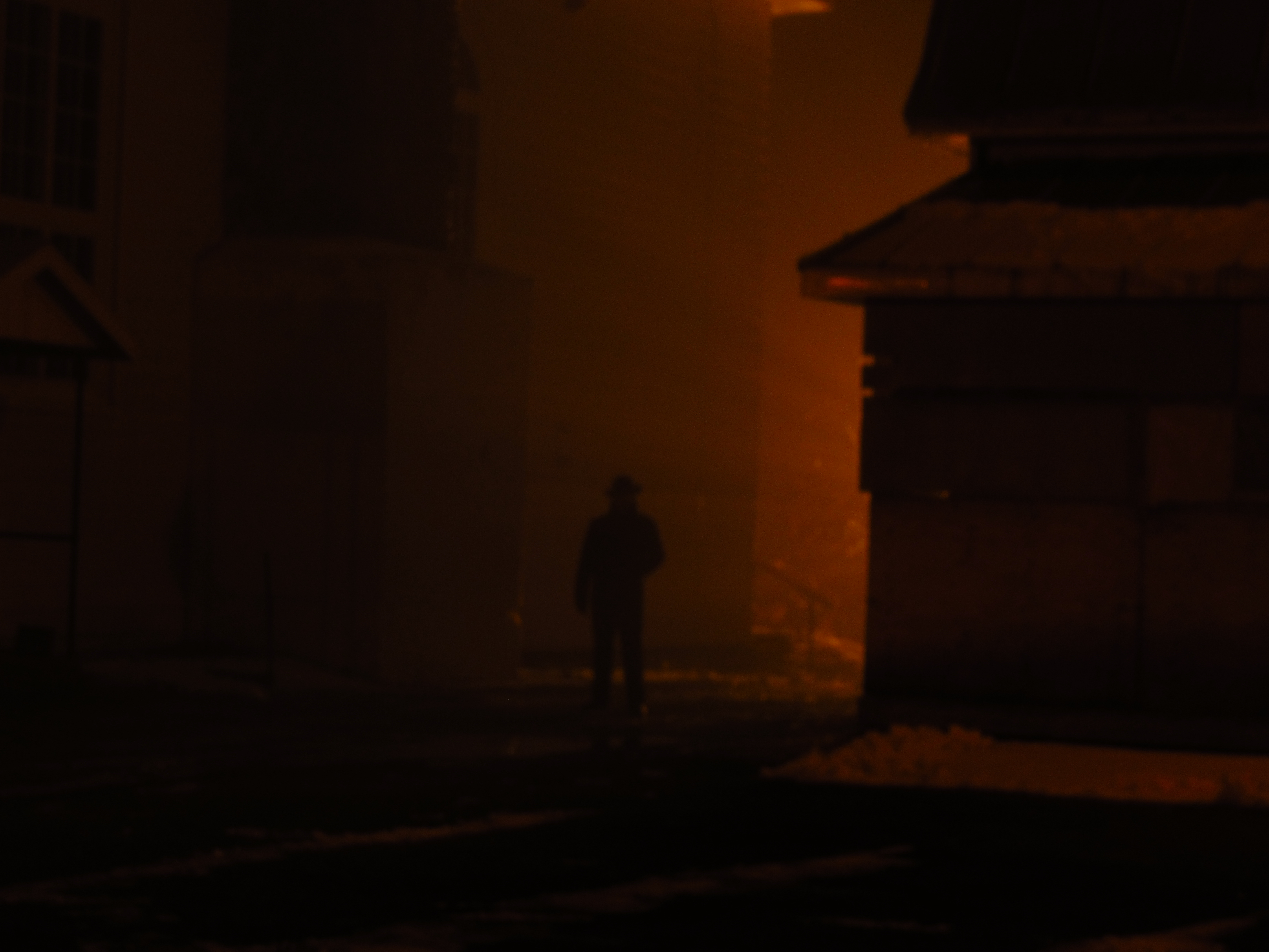 Vision Éternel Saint-Emile Church Parking Lot, Entrelacs Photo Shoot, December 23rd 2015