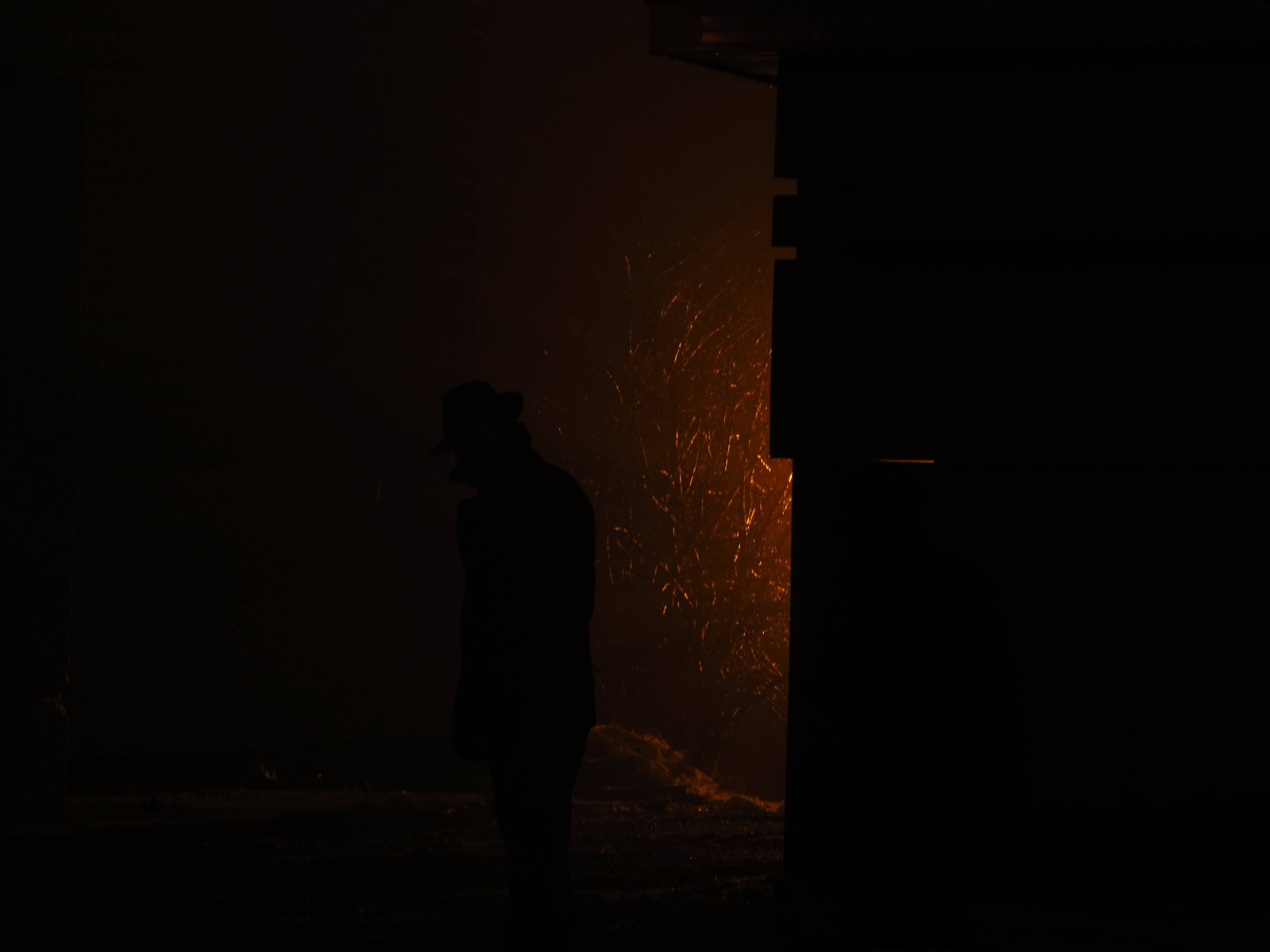 Vision Éternel Saint-Emile Church Parking Lot, Entrelacs Photo Shoot, December 23rd 2015