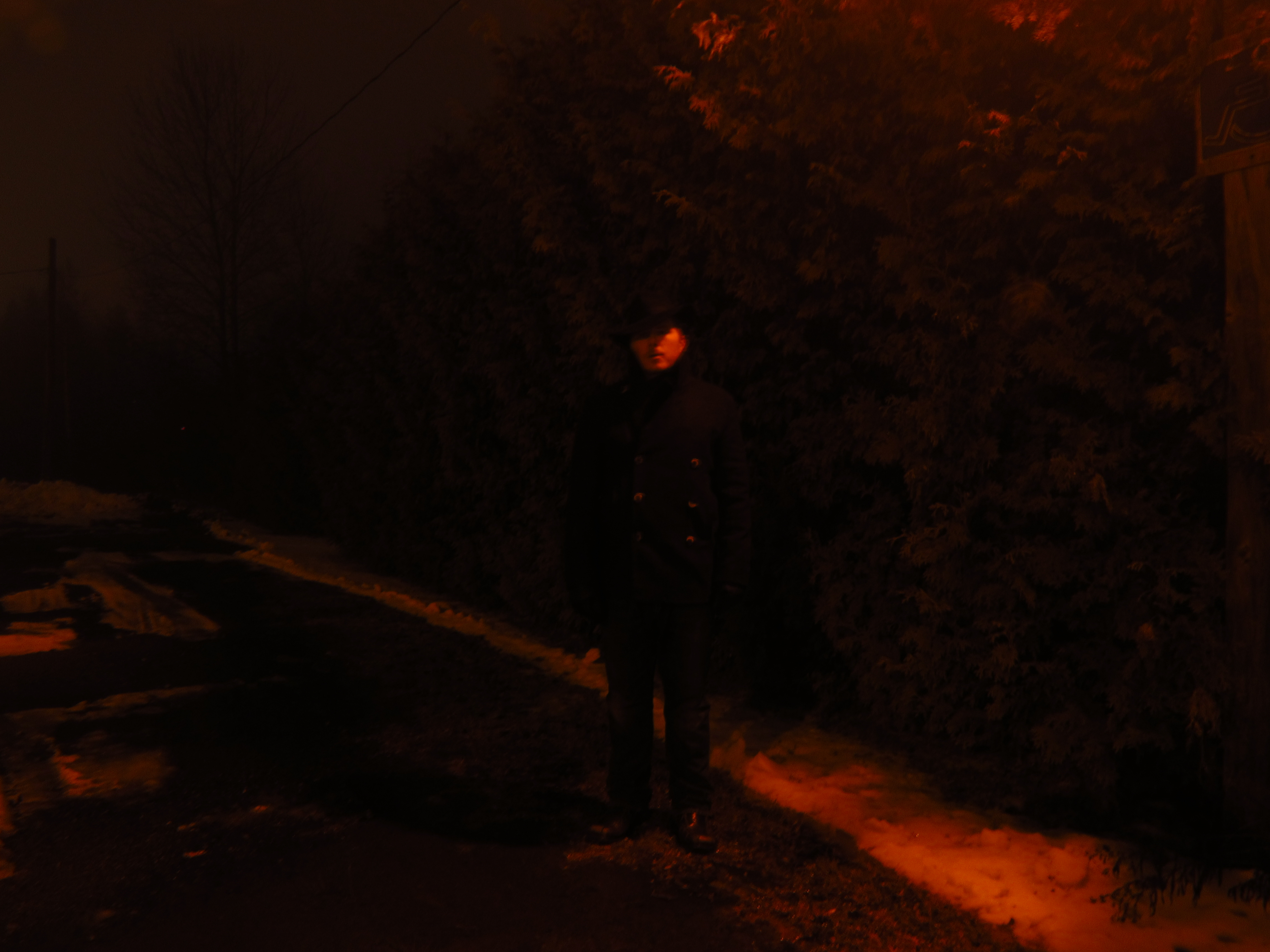 Vision Éternel Saint-Emile Church Parking Lot, Entrelacs Photo Shoot, December 23rd 2015